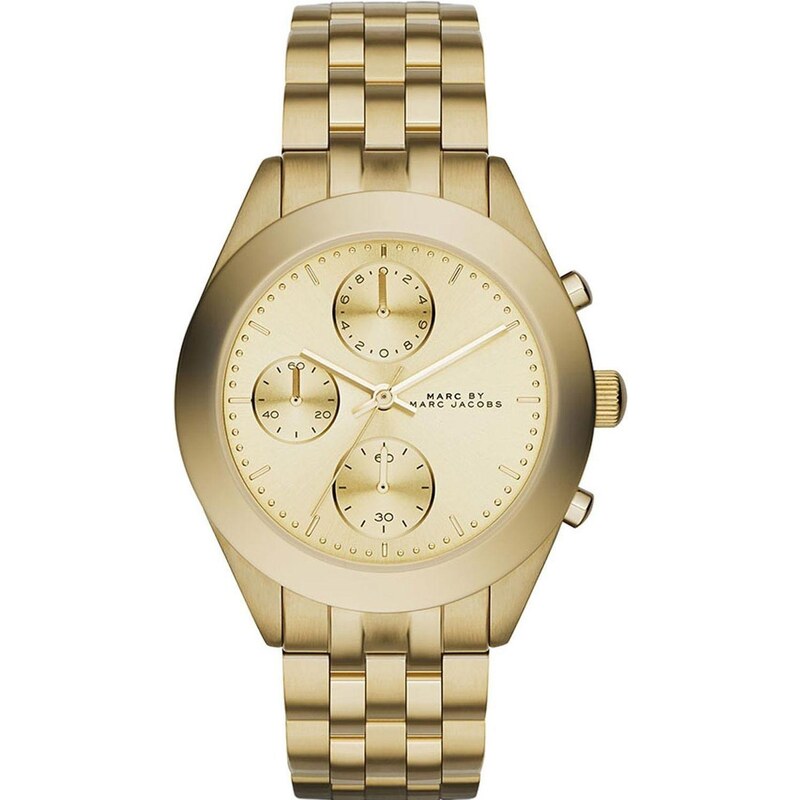 MARC BY MARC JACOBS Peeker Chronograph - MBM3393, Gold case with Stainless Steel Bracelet