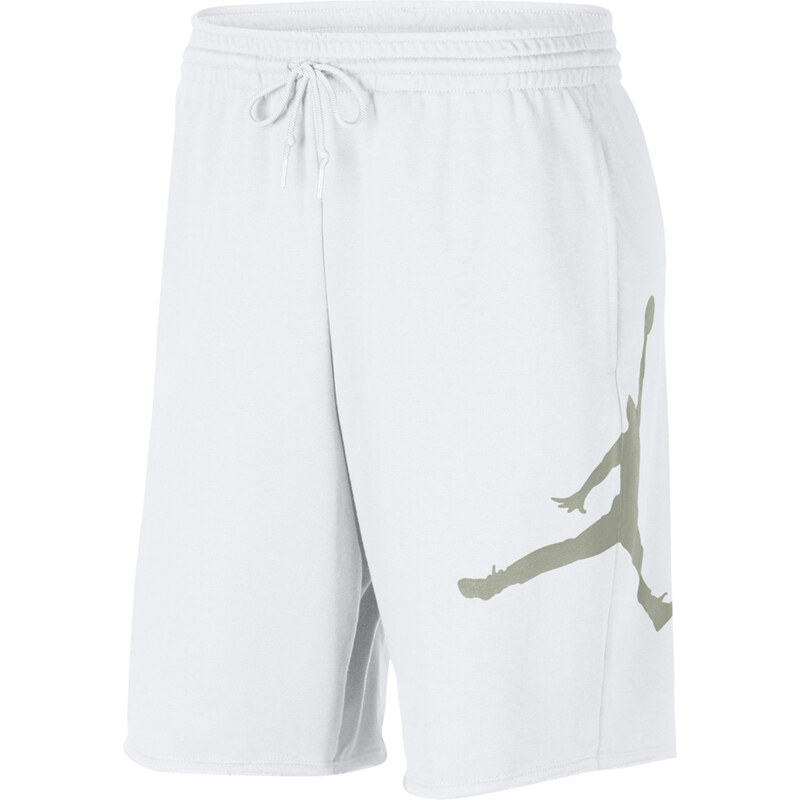 Jordan Nike M J JUMPMAN LOGO FLC SHORT Άσπρο (AQ3115-101) - GLAMI.gr