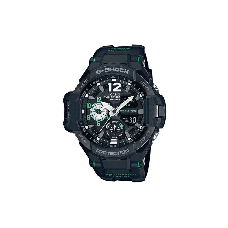 G shock outlet gravitymaster green