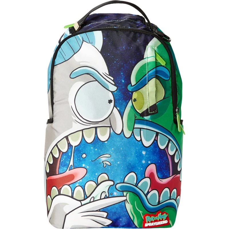 Sprayground Sip Side Sharks Unisex Backpack 20L Brown B5103