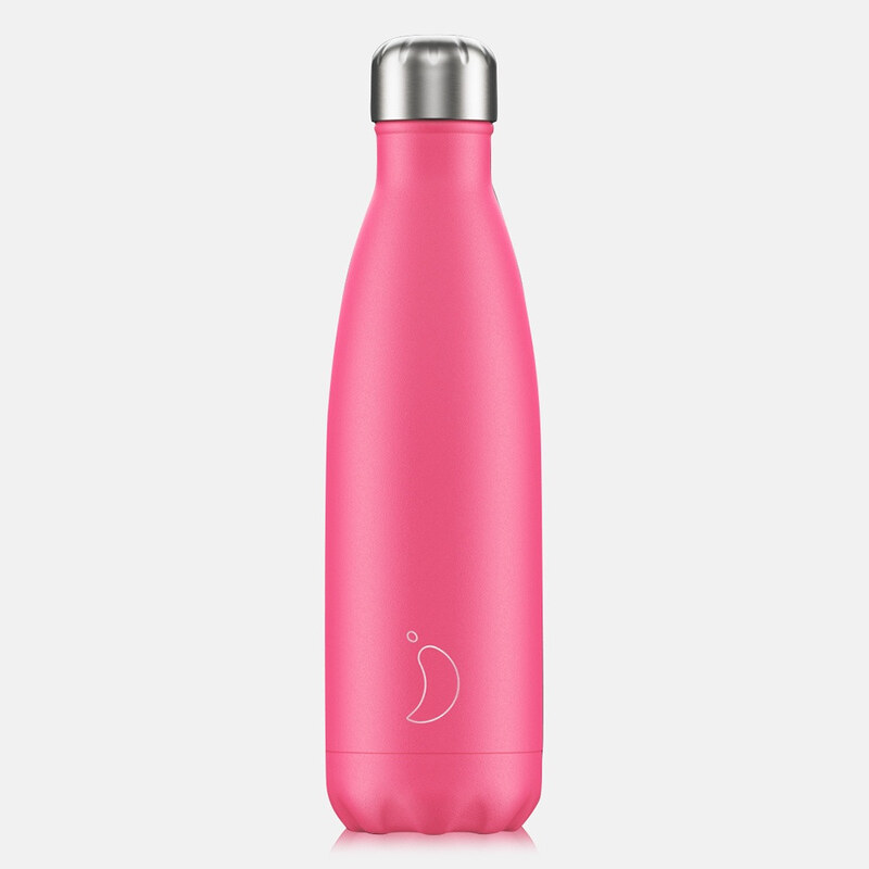 Chilly's Bottles Neon Pink Μπουκάλι Θερμός 500ml