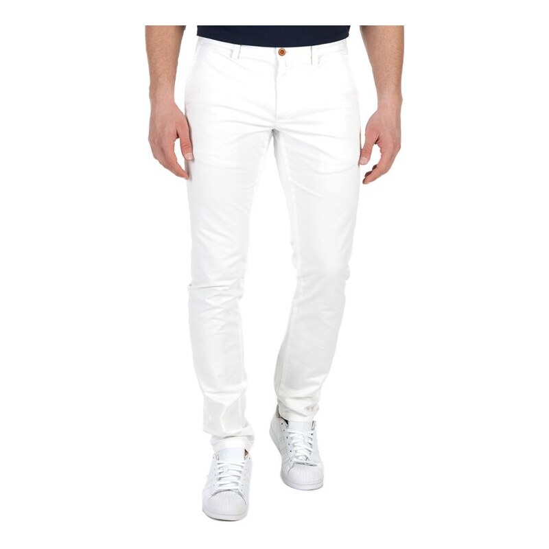 BELTIPO Ανδρικό λευκό παντελόνι chino