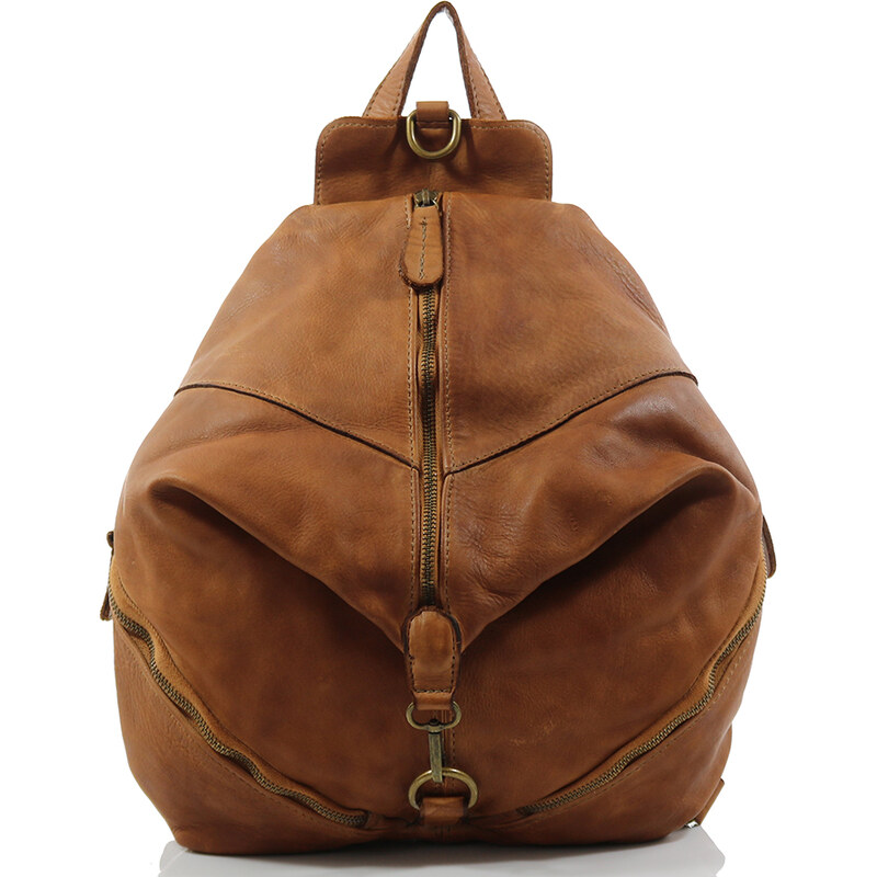 Passaggio Leather Backpack Vintage Italy