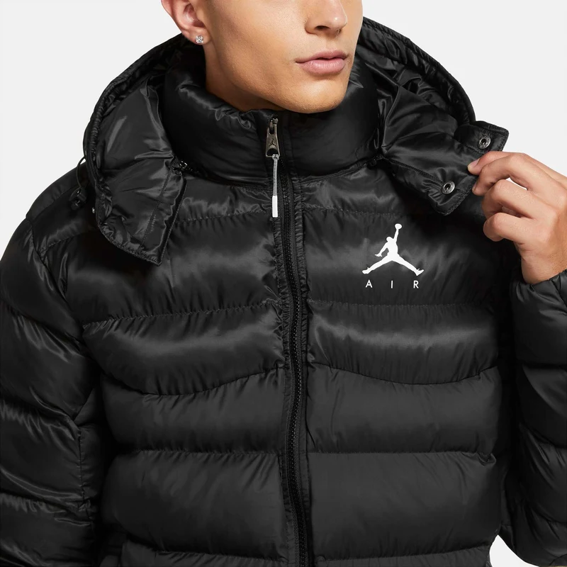 JORDAN JUMPMAN AIR PUFFER JACKET ΜΑΥΡΟ