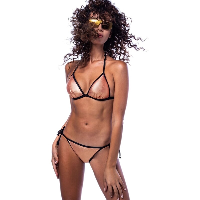 Γυναικείο Μαγιό Bikini Bottom BLUEPOINT Brazilian “Copper”