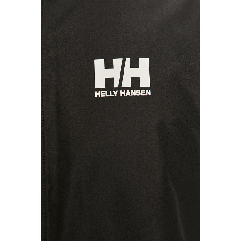 Μπουφάν Helly Hansen χρώμα: μαύρο