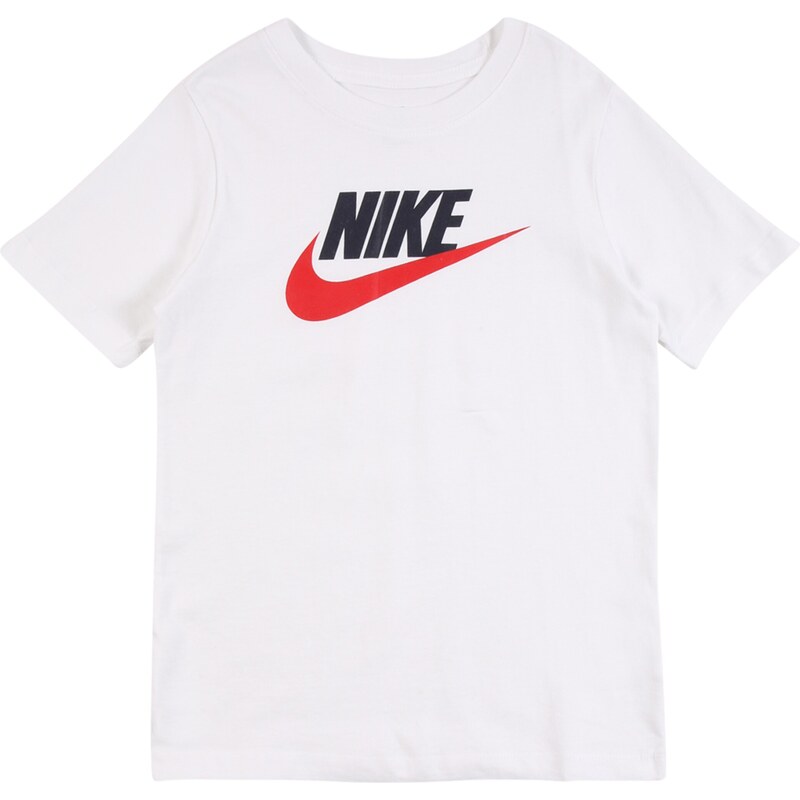 Nike Sportswear Μπλουζάκι 'Futura' ανοικτό κόκκινο / μαύρο / λευκό