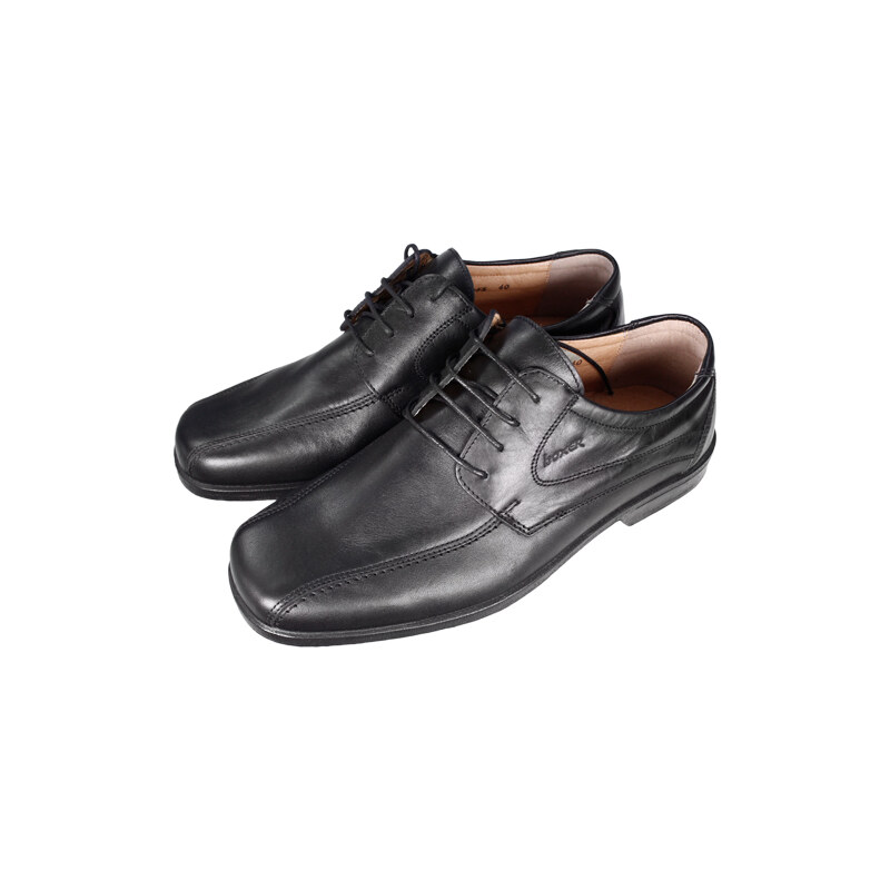 boxer ανδρικά loafers 10055 ΜΑΥΡΟ