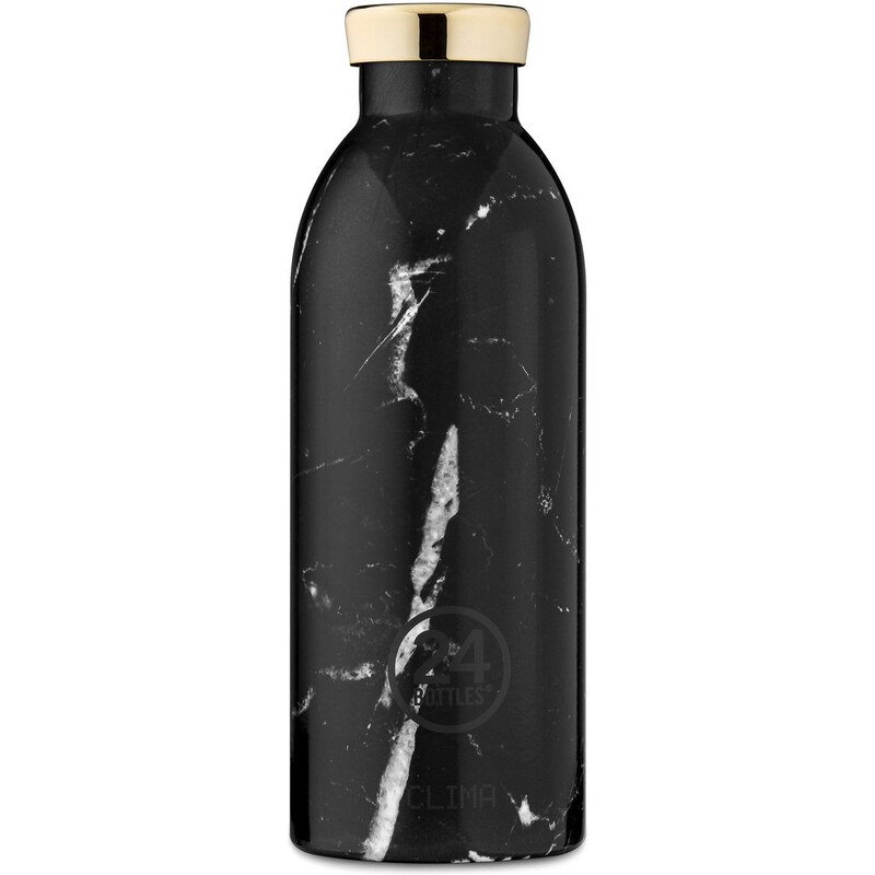 24bottles - Θερμικό μπουκάλι Clima Black Marble 500ml
