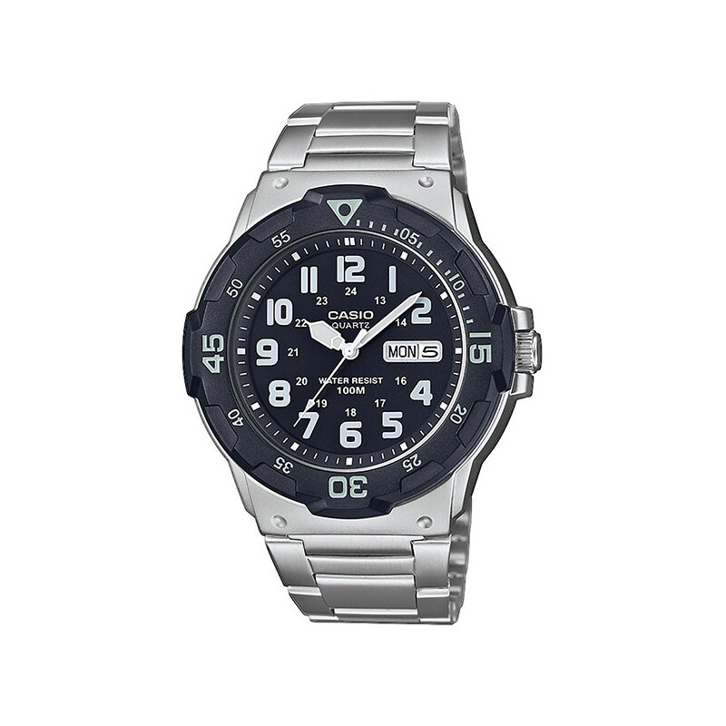 CASIO Collection MRW-200HD-1BVEF Silver Stainless Steel Bracelet