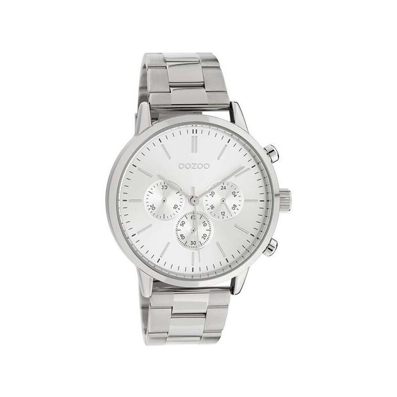 OOZOO Timepieces C10545 Silver Stainless Steel Bracelet