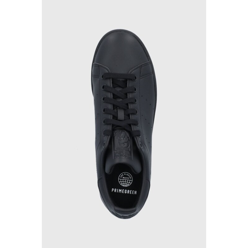 Παπούτσια adidas Originals STAN SMITH χρώμα: μαύρο