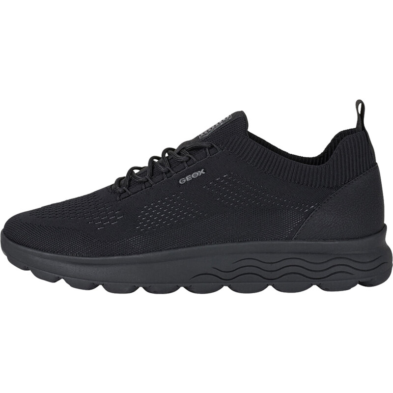 Geox U Spherica A Knitted Black Ανδρικά Ανατομικά Sneakers Μαύρα (U15BYA 0006K C9997)