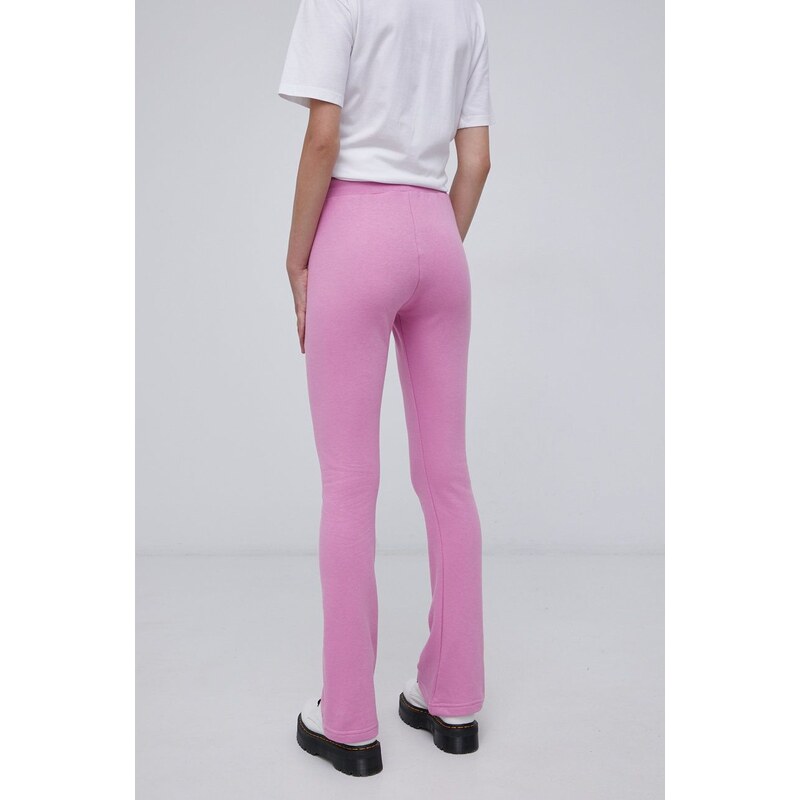 Παντελόνι adidas Originals γυναικείo, χρώμα: ροζ