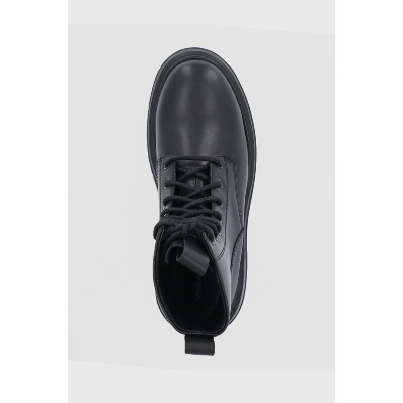 Δερμάτινα παπούτσια Vagabond Shoemakers Shoemakers JEFF ανδρικά, χρώμα: μαύρο