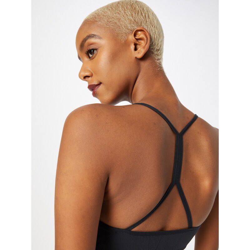 Hummel Αθλητικό τοπ 'Tiffy' γκρι / μαύρο