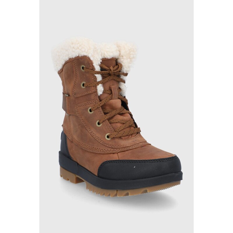 Δερμάτινες μπότες χιονιού Sorel TORINO II χρώμα: μπεζ F30