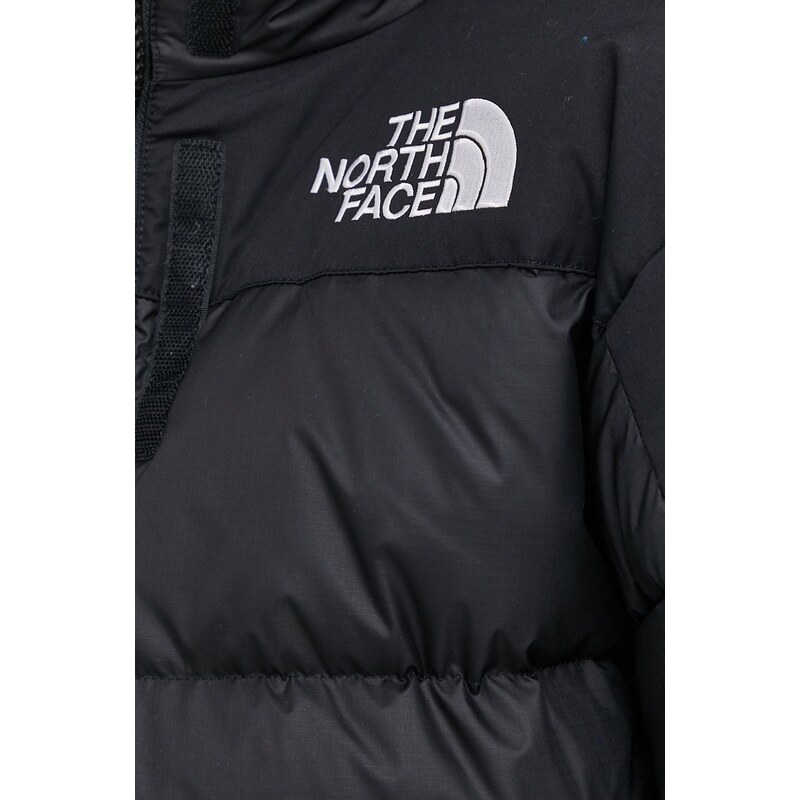 Μπουφάν με επένδυση από πούπουλα The North Face W HMLYN DOWN PARKA γυναικείo, χρώμα: μαύρο F30