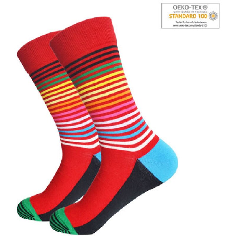 OEM Πολύχρωμες κάλτσες από οργανικό βαμβάκι multicolor