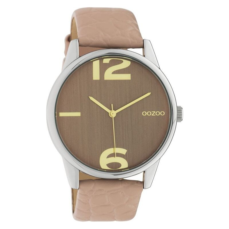 OOZOO Timepieces Pink Leather Strap C10376
