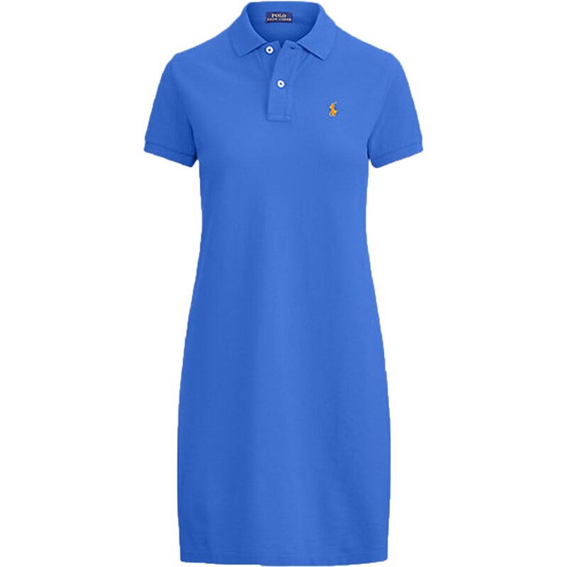 POLO RALPH LAUREN Φορεμα Polo Lcy Drs-Short Sleeve-Casual Dress 211799490008 400 elite blue/c1750