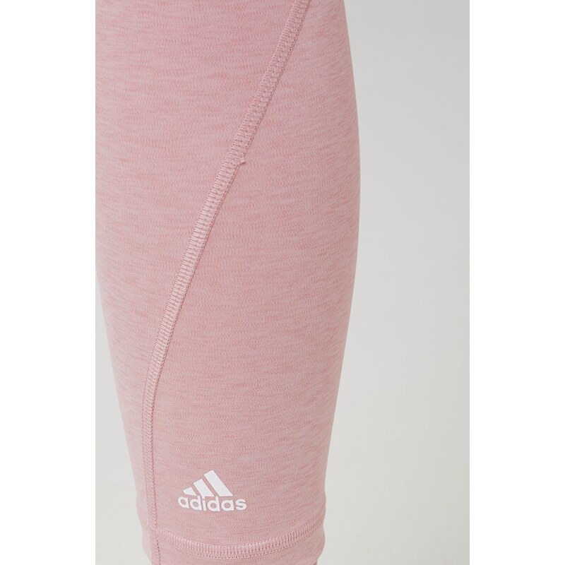 Κολάν adidas Performance γυναικεία, χρώμα: ροζ
