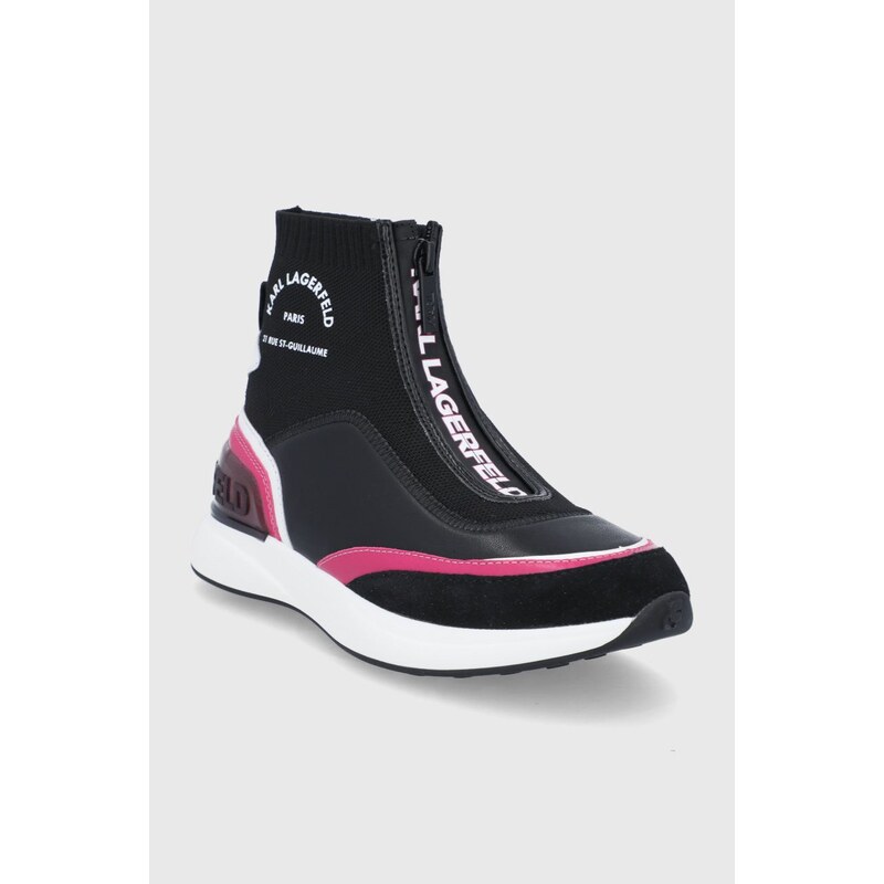 Παπούτσια Karl Lagerfeld Finesse χρώμα: μαύρο