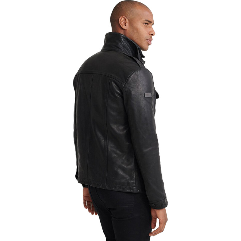 Superdry icon brad deals leather jacket