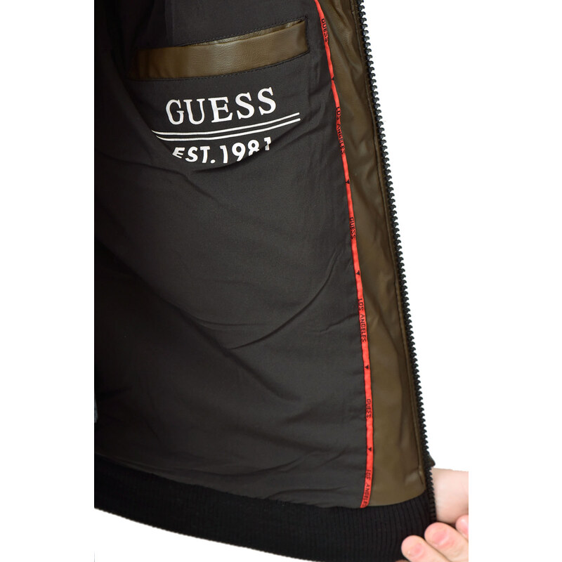 GUESS ECO-LEATHER PUFFER ΜΠΟΥΦΑΝ ΑΝΔΡIKO M0BL43WABC0-G1AM