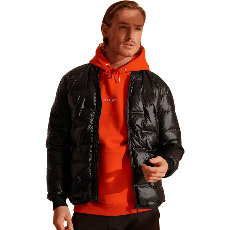SUPERDRY WOVEN DOWN QUILT BOMBER ΜΠΟΥΦΑΝ ΑΝΔΡIKO M5010193A-02A
