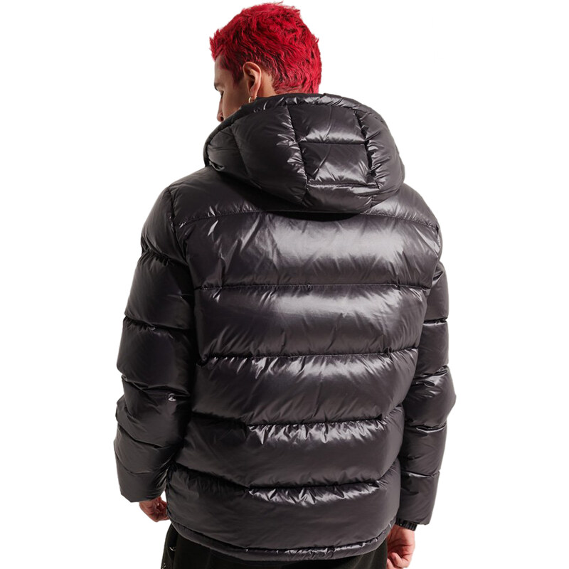 SUPERDRY MOUNTAIN HOODED DOWN ΜΠΟΥΦΑΝ ΑΝΔΡIKO M5011208A-02A