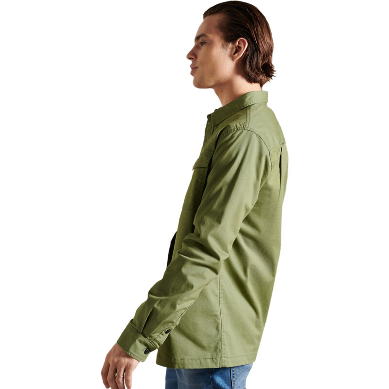 SUPERDRY TWILL MILLER OVERSHIRT ΑΝΔΡIKO M4010464A-ZTV