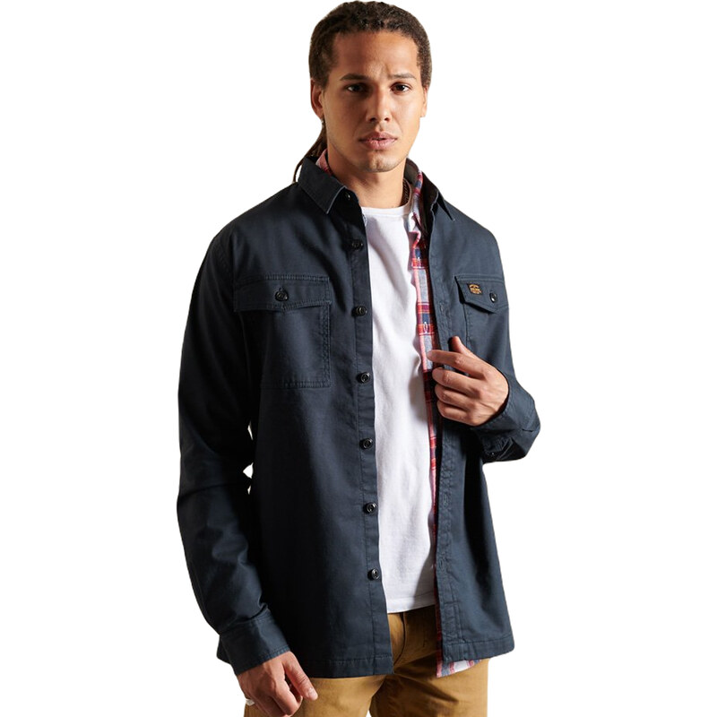 SUPERDRY TWILL MILLER OVERSHIRT ΑΝΔΡIKO M4010464A-56T