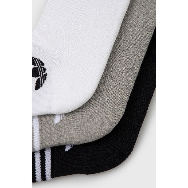 Κάλτσες adidas Originals χρώμα άσπρο HC9550