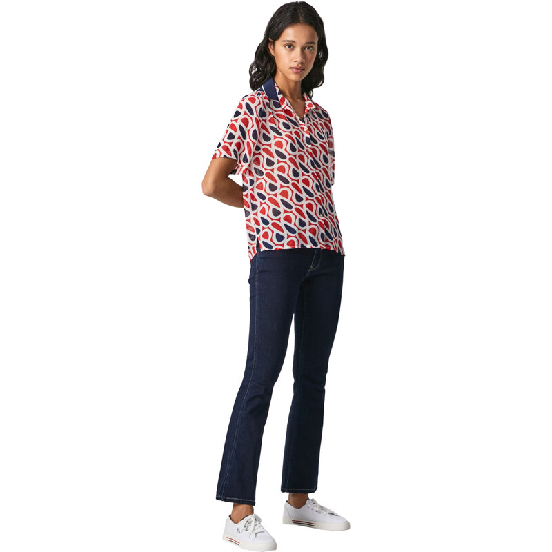 PEPE JEANS 'LENA' PRINTED ΠΟΥΚΑΜΙΣΟ ΓΥΝΑΙΚEIO PL304229-0AA