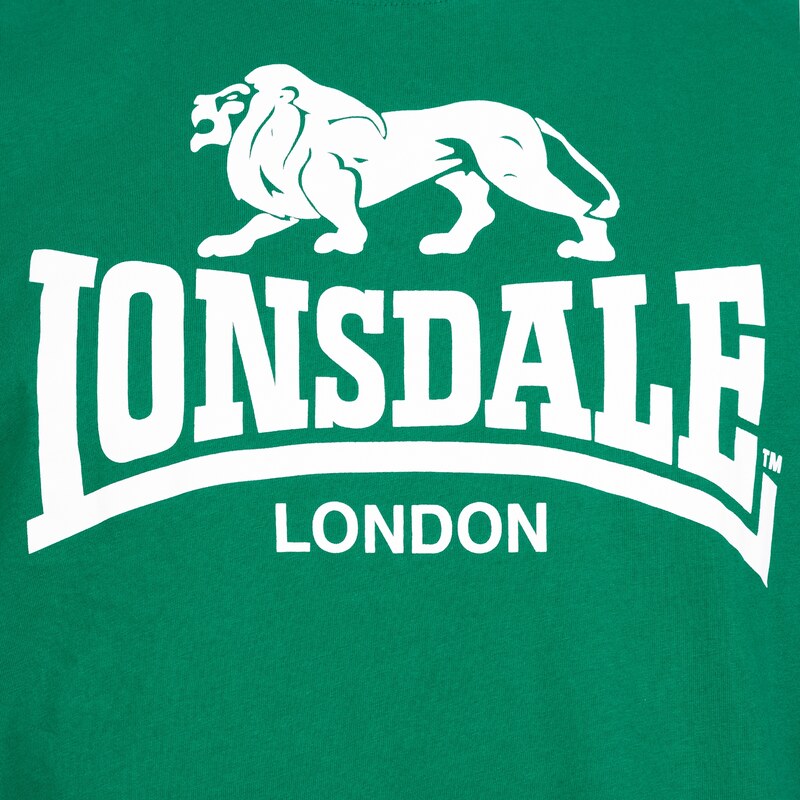 Lonsdale T-Shirt Logo-S-Πράσινο