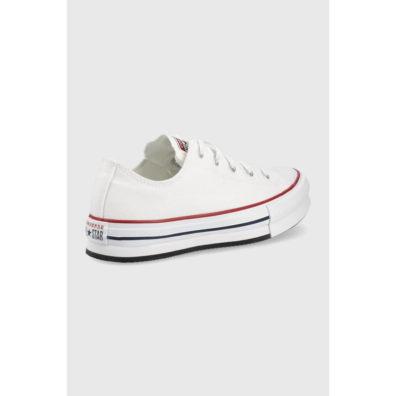 Πάνινα παπούτσια Converse Chuck Taylor , χρώμα: άσπρο