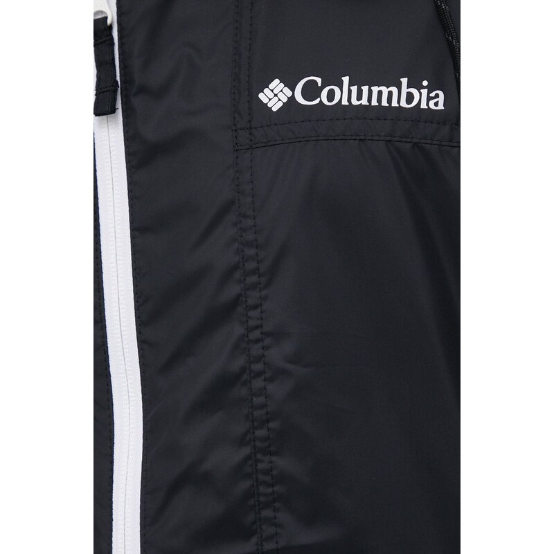 Αντιανεμικό Columbia Flash Challenger χρώμα μαύρο, 1988723 1988723