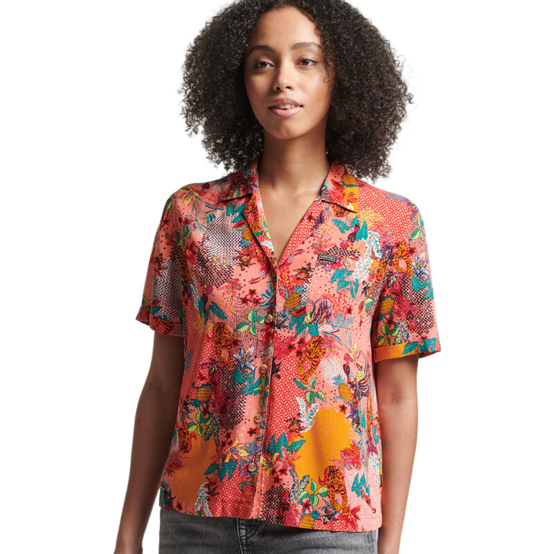 SUPERDRY VINTAGE RESORT ΠΟΥΚΑΜΙΣΟ ΓΥΝΑΙΚEIO W4010285A-6WO