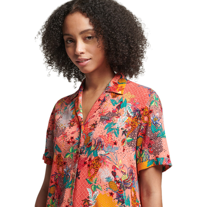 SUPERDRY VINTAGE RESORT ΠΟΥΚΑΜΙΣΟ ΓΥΝΑΙΚEIO W4010285A-6WO