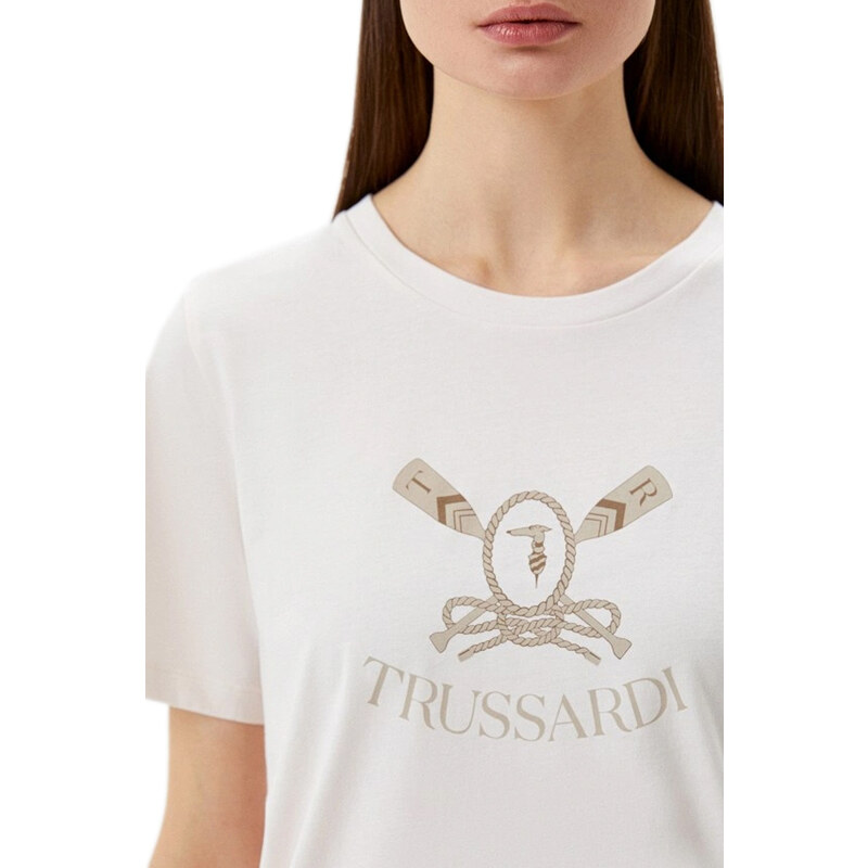 TRUSSARDI JEANS ΜΠΛΟΥΖΑ ΓΥΝΑΙΚEIA ME LOGO 56T00481-1T005817-W002