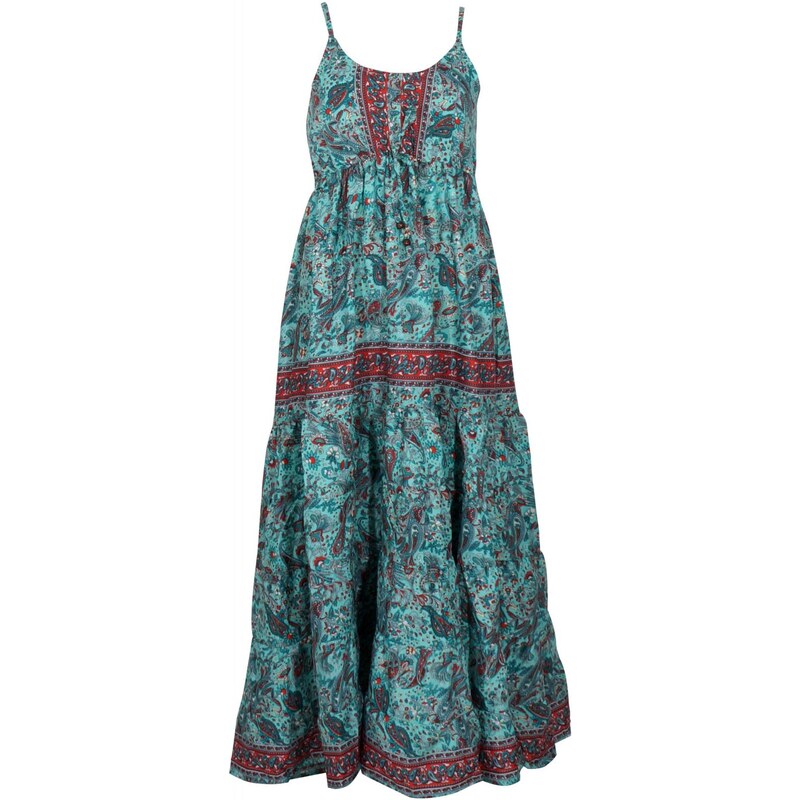 gsecret Γυναικείο φόρεμα μακρύ λεπτή ράντα αυξομειώμενη all print. Bohemia Style. ΜΕΝΤΑ