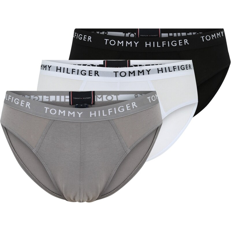 Tommy Hilfiger Underwear Σλιπ γκρι / μαύρο / λευκό