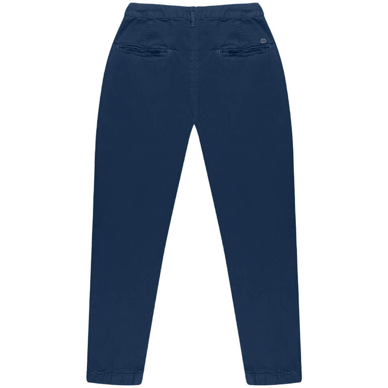 Prince Oliver Designer Tencel Joggers Chinos Μπλε 24h Comfort (Relax Fit)