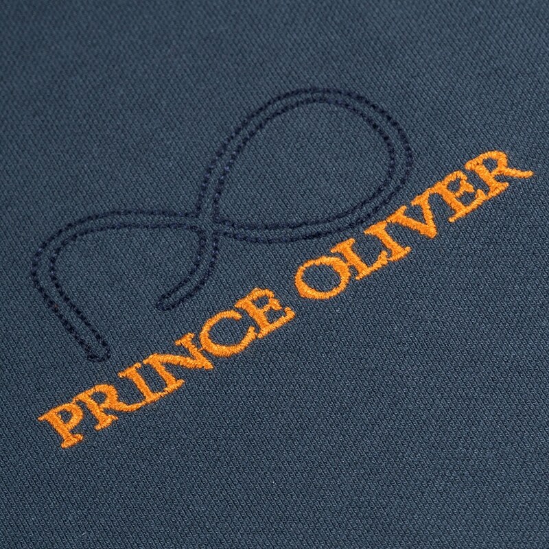 Prince Oliver Plus Size Collection Polo Pique Γκρι 100% Cotton (Comfort Fit) Μόνο Μεγάλα Μέγεθη
