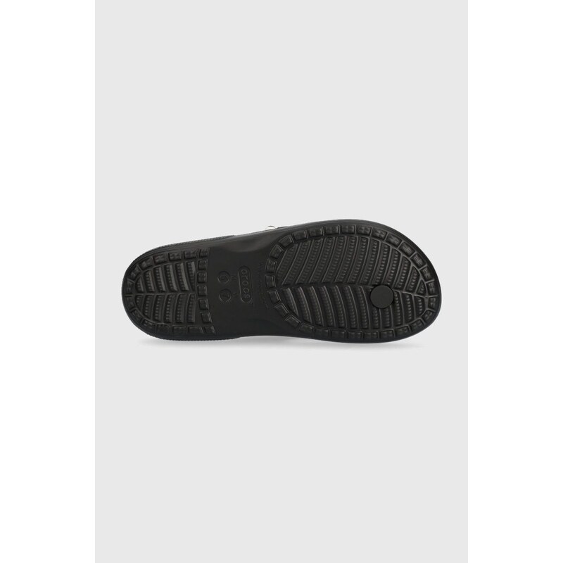 Σαγιονάρες Crocs χρώμα μαύρο 207713.001