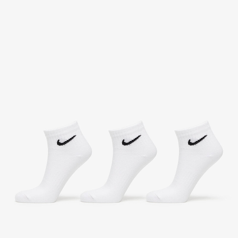 Κάλτσες Nike Everyday Lightweight Ankle Socks 3-Pack White L