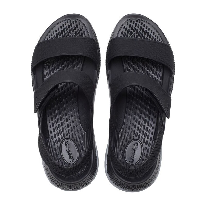 CROCS LiteRide 360 Sandal W - Black/Light Grey