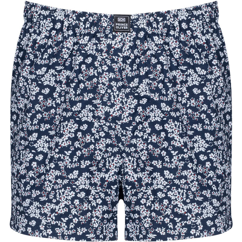 Prince Oliver UNISEX Σετ Premium Woven Cotton Boxer 3 Τεμ. MultiColor (Relax Fit) SPECIAL PRICE