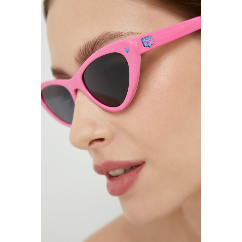 Γυαλιά ηλίου Chiara Ferragni χρώμα: ροζ